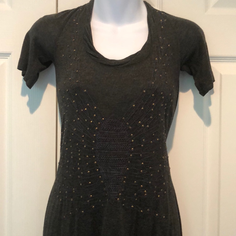 Free People Black Heather Dress NWT Small